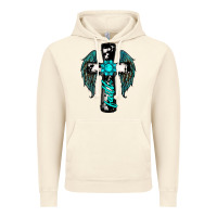Vintage Artic cross faith gemstone wings Vintage Hoodie - RanaPortraitStore