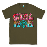 Army Green girl mom Classic Tee - AdoDesignShop