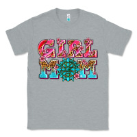 Heather Grey girl mom Classic Tee - AdoDesignShop