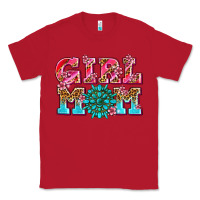 Red girl mom Classic Tee - AdoDesignShop