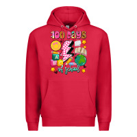 Cardinal 100 days of school Premium Hoodie - Artiststas