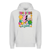 Dove Grey 100 days of school Premium Hoodie - Artiststas