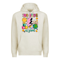 Oatmeal Heather 100 days of school Premium Hoodie - Artiststas