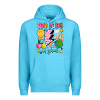 Ocean Blue 100 days of school Premium Hoodie - Artiststas