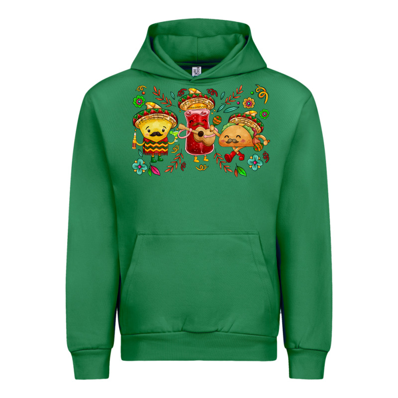 Mexican Taco Nacho And Souce Urban Hoodie by NancyCooperArtShop | Teevron