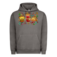 Pigment Tornado Mexican taco nacho and souce Urban Hoodie - NancyCooperArtShop