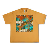 Peanut Butter western charolais cow seamless pattern Urban Heavy Tee - HRA Design Shop