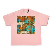 Salmon western charolais cow seamless pattern Urban Heavy Tee - HRA Design Shop