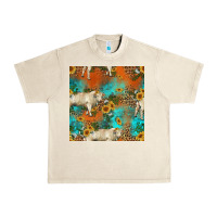 Sandshell western charolais cow seamless pattern Urban Heavy Tee - HRA Design Shop
