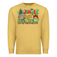 Antique Gold jingle bell rockin' Premium Sweatshirt - MaliasSmallBusiness