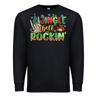 Black jingle bell rockin' Premium Sweatshirt - MaliasSmallBusiness