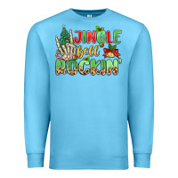 Ocean Blue jingle bell rockin' Premium Sweatshirt - MaliasSmallBusiness