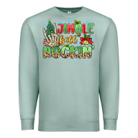 Seafoam jingle bell rockin' Premium Sweatshirt - MaliasSmallBusiness