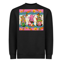 Black Easter Gnomies Tumbler Easter Day Heavyweight Sweatshirt - Neo Western