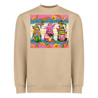 Mushroom Easter Gnomies Tumbler Easter Day Heavyweight Sweatshirt - Neo Western