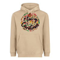Mushroom merry christmas Heavyweight Hoodie - MaliasSmallBusiness