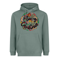 Sage merry christmas Heavyweight Hoodie - MaliasSmallBusiness