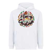 White merry christmas Heavyweight Hoodie - MaliasSmallBusiness