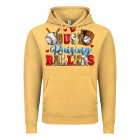 Vintage Mustard busy raising ballers baseball Vintage Hoodie - Zillion Design Studio