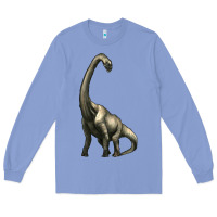 Colony Blue brachiosaurus Long Sleeve Tee - Artiststas