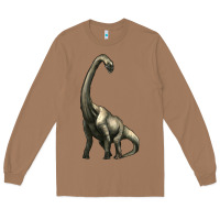 Toasted Coconut brachiosaurus Long Sleeve Tee - Artiststas