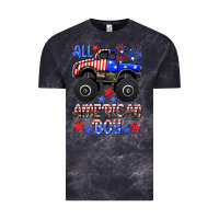 Cloud Black all american boy Vintage Tee - HRA Design Shop