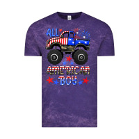 Cloud Purple all american boy Vintage Tee - HRA Design Shop