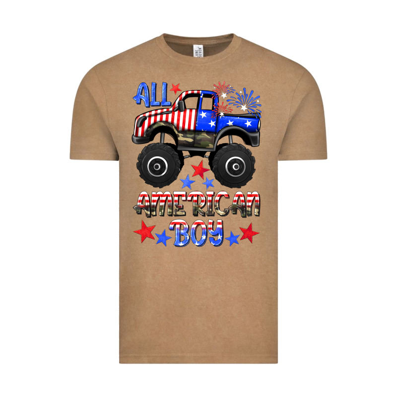 All American Boy Vintage Tee by HRA Design Shop | Teevron
