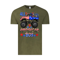 Vintage Olive all american boy Vintage Tee - HRA Design Shop