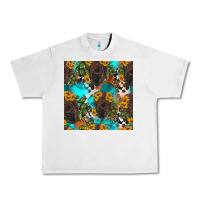 Lunar Rock western bison and sunflowers seamless pattern Urban Heavy Tee - HRA Design Shop