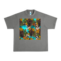 Tornado western bison and sunflowers seamless pattern Urban Heavy Tee - HRA Design Shop