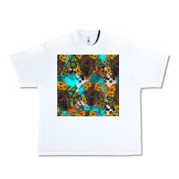 White western bison and sunflowers seamless pattern Urban Heavy Tee - HRA Design Shop