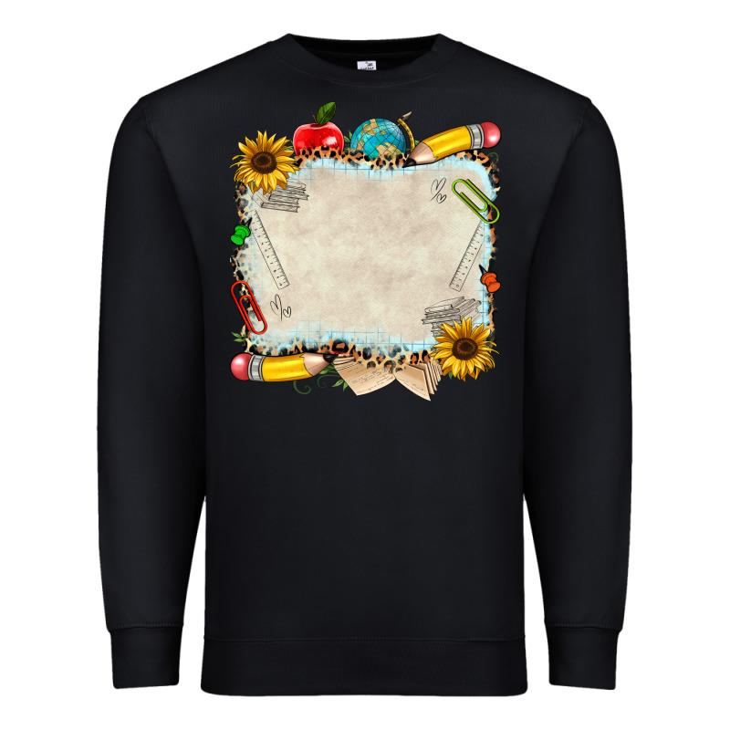 School Your Text Here Premium Sweatshirt by NancyCooperArtShop | Teevron