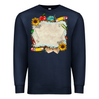 Navy school your text here Premium Sweatshirt - NancyCooperArtShop