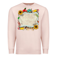 Pale Pink school your text here Premium Sweatshirt - NancyCooperArtShop