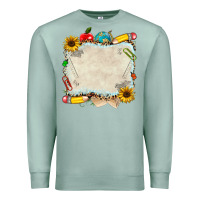 Seafoam school your text here Premium Sweatshirt - NancyCooperArtShop