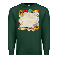 Sports Green school your text here Premium Sweatshirt - NancyCooperArtShop