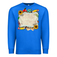 True Royal school your text here Premium Sweatshirt - NancyCooperArtShop