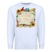 White school your text here Premium Sweatshirt - NancyCooperArtShop