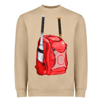 Mushroom red bat backpack fa element Heavyweight Sweatshirt - FaDigitalArtStudio