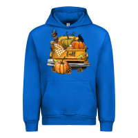 Cobalt Fall Truck Urban Hoodie - texasbilliewilder