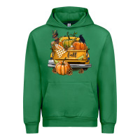 Emerald Fall Truck Urban Hoodie - texasbilliewilder