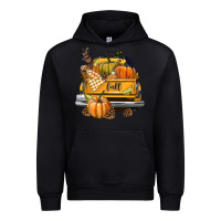 Foreset Green Fall Truck Urban Hoodie - texasbilliewilder