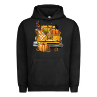 Pigment Black Fall Truck Urban Hoodie - texasbilliewilder