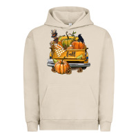 Pigment French Oak Fall Truck Urban Hoodie - texasbilliewilder