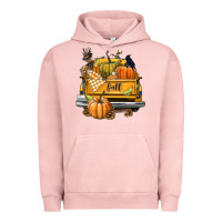 Pigment Salmon Fall Truck Urban Hoodie - texasbilliewilder