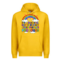Lemon it's a beautiful day to respect other people's pro Premium Hoodie - Artiststas