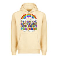Pina Colada it's a beautiful day to respect other people's pro Premium Hoodie - Artiststas