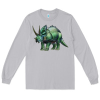 Moon Dust dinosaur triceratops Long Sleeve Tee - Artiststas