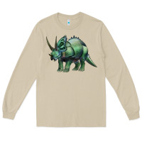 Mushroom dinosaur triceratops Long Sleeve Tee - Artiststas